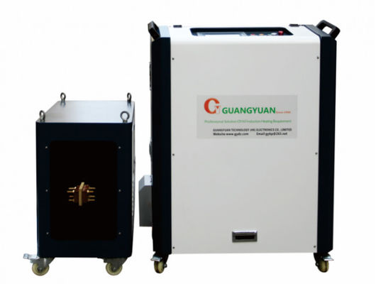 เครื่องทำความร้อนเหนี่ยวนำอุตสาหกรรมหน้าจอสัมผัส 430V พร้อมระบบป้อนอัตโนมัติ