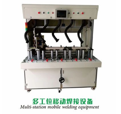 เครื่องเชื่อมอุปกรณ์เหนี่ยวนำ Braze มือถือหลายสถานี 380V สามเฟส