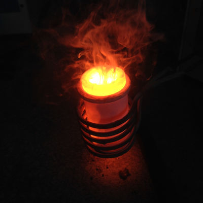 การประหยัดพลังงาน Furnance การเหนี่ยวนำแม่เหล็กไฟฟ้าสำหรับการหลอมทองคำขาว